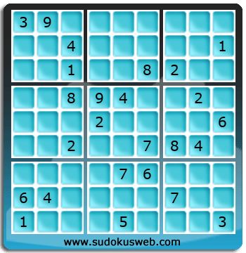 Sudoku von Fachmännischer höhe