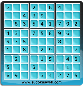 Sudoku de Niveau Très Facile