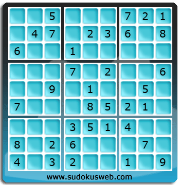 Sudoku von einfacher höhe