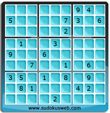 Sudoku von Fachmännischer höhe