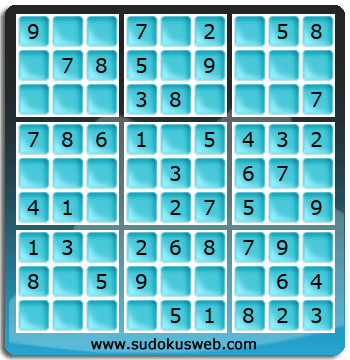 Sudoku von sehr einfacher höhe