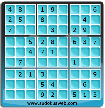 Sudoku von einfacher höhe