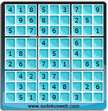 Sudoku de Nivel Muy Fácil