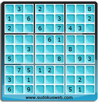 Sudoku von mittelmässiger höhe