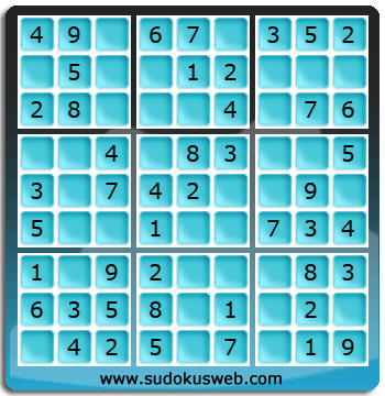 Sudoku von sehr einfacher höhe