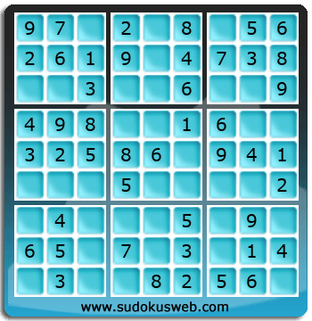 Sudoku de Niveau Très Facile