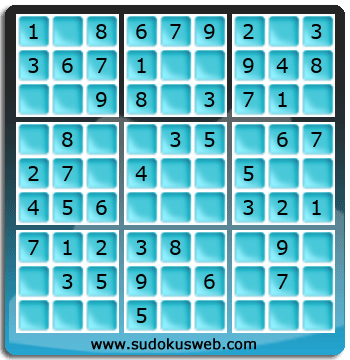 Sudoku von sehr einfacher höhe