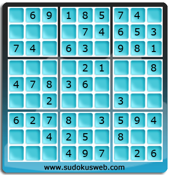 Sudoku von sehr einfacher höhe