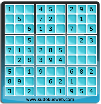Sudoku de Nivel Muy Fácil Sudoku de Nivel Muy Fácil