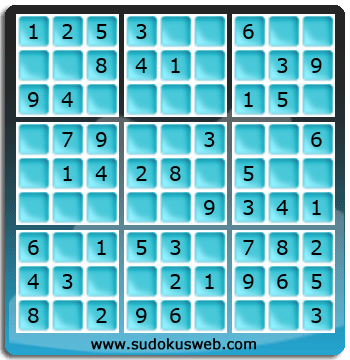 Nivel Muito Facil de Sudoku