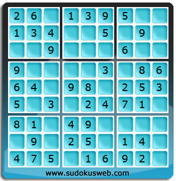 Sudoku von sehr einfacher höhe