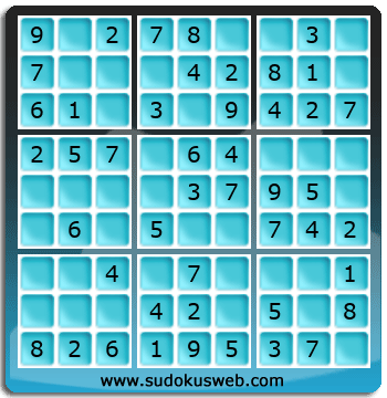 Sudoku von sehr einfacher höhe