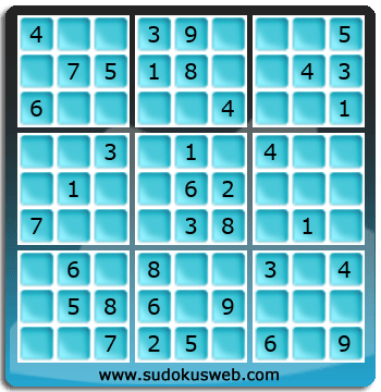 Sudoku von einfacher höhe