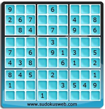 Sudoku von einfacher höhe