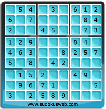 Sudoku de Nivel Muy Fácil