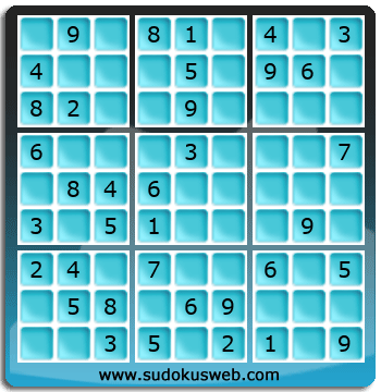 Sudoku de Niveau Facile