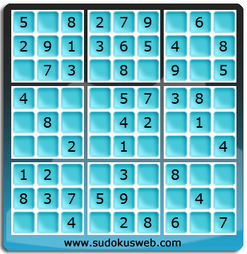 Sudoku de Niveau Très Facile