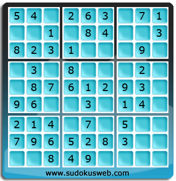 Sudoku von sehr einfacher höhe