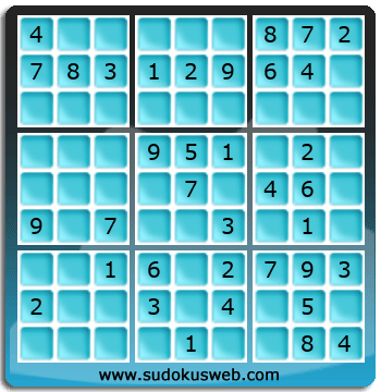 Sudoku von einfacher höhe