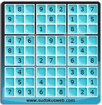 Sudoku von sehr einfacher höhe