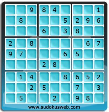 Sudoku von einfacher höhe