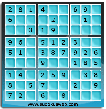 Sudoku de Nivel Muy Fácil