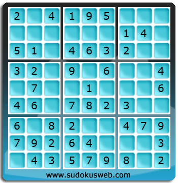 Sudoku von sehr einfacher höhe