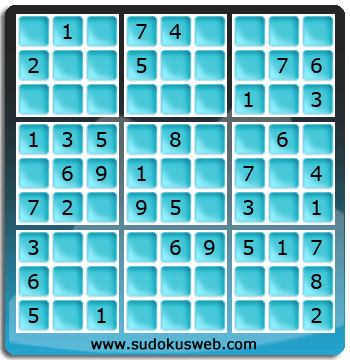 Nivel Facil de Sudoku