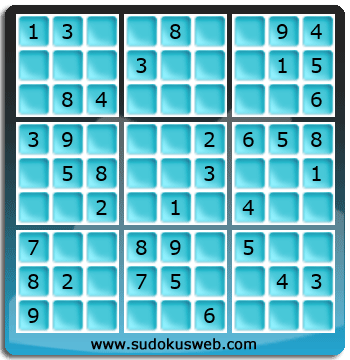 Sudoku von einfacher höhe