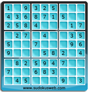 Sudoku de Nivel Muy Fácil