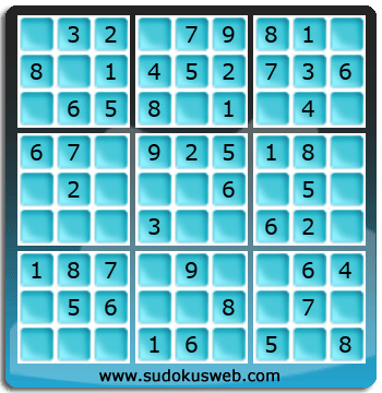 Nivel Muito Facil de Sudoku Nivel Muito Facil de Sudoku