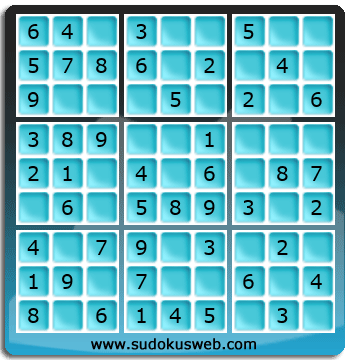 Sudoku de Nivel Muy Fácil