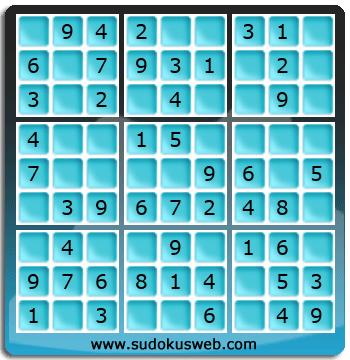 Nivel Muito Facil de Sudoku