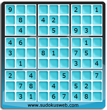 Sudoku von einfacher höhe