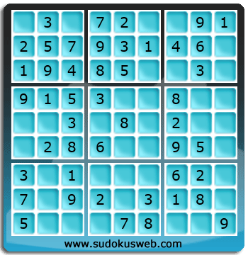 Sudoku de Nivell Molt Fàcil