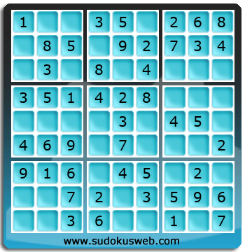 Sudoku de Nivel Muy Fácil