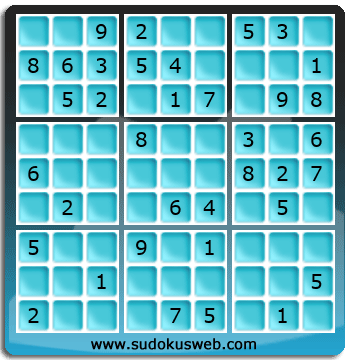 Sudoku von einfacher höhe