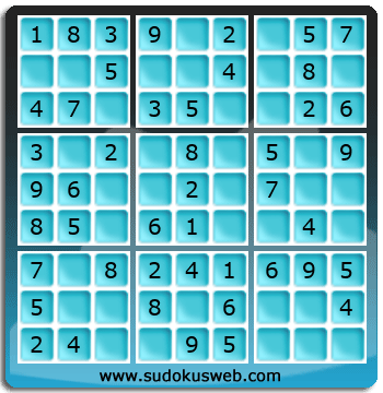 Sudoku von sehr einfacher höhe