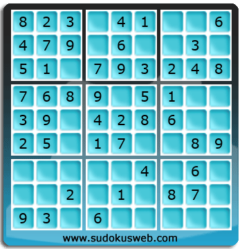 Sudoku de Nivel Muy Fácil