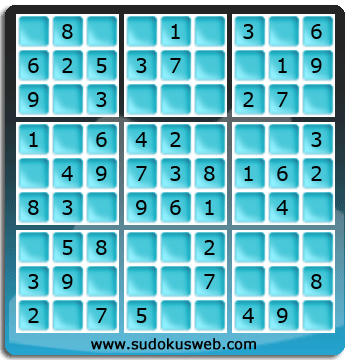 Sudoku von sehr einfacher höhe