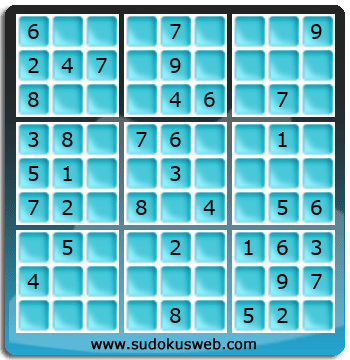 Sudoku von einfacher höhe