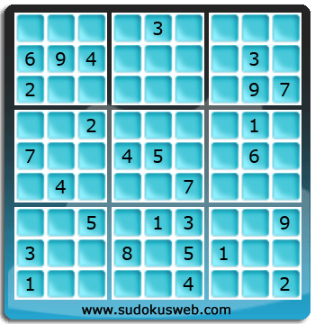 Sudoku von Fachmännischer höhe