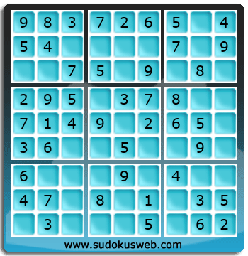 Sudoku de Nivell Molt Fàcil