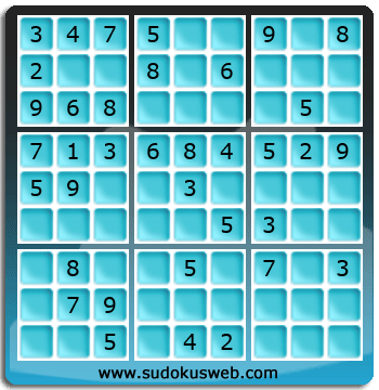 Sudoku von einfacher höhe