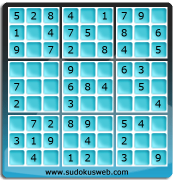 Sudoku de Niveau Très Facile