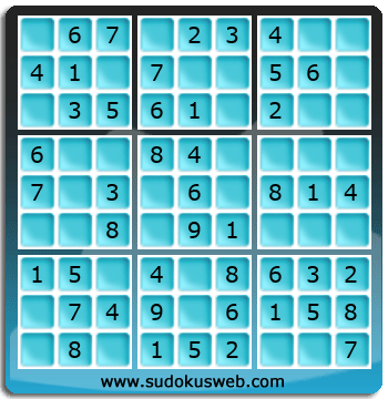 Sudoku von sehr einfacher höhe