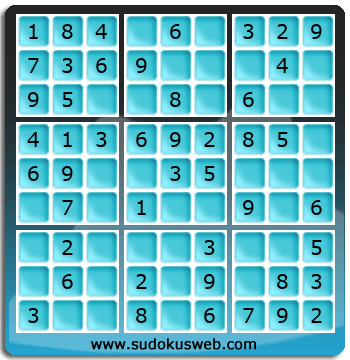 Sudoku de Nivel Muy Fácil