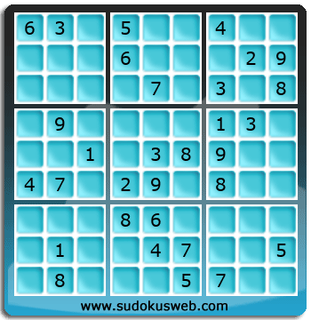 Sudoku von mittelmässiger höhe