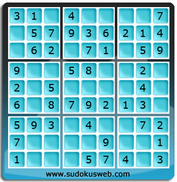 Sudoku de Nivell Molt Fàcil