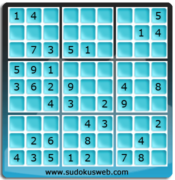 Sudoku von einfacher höhe